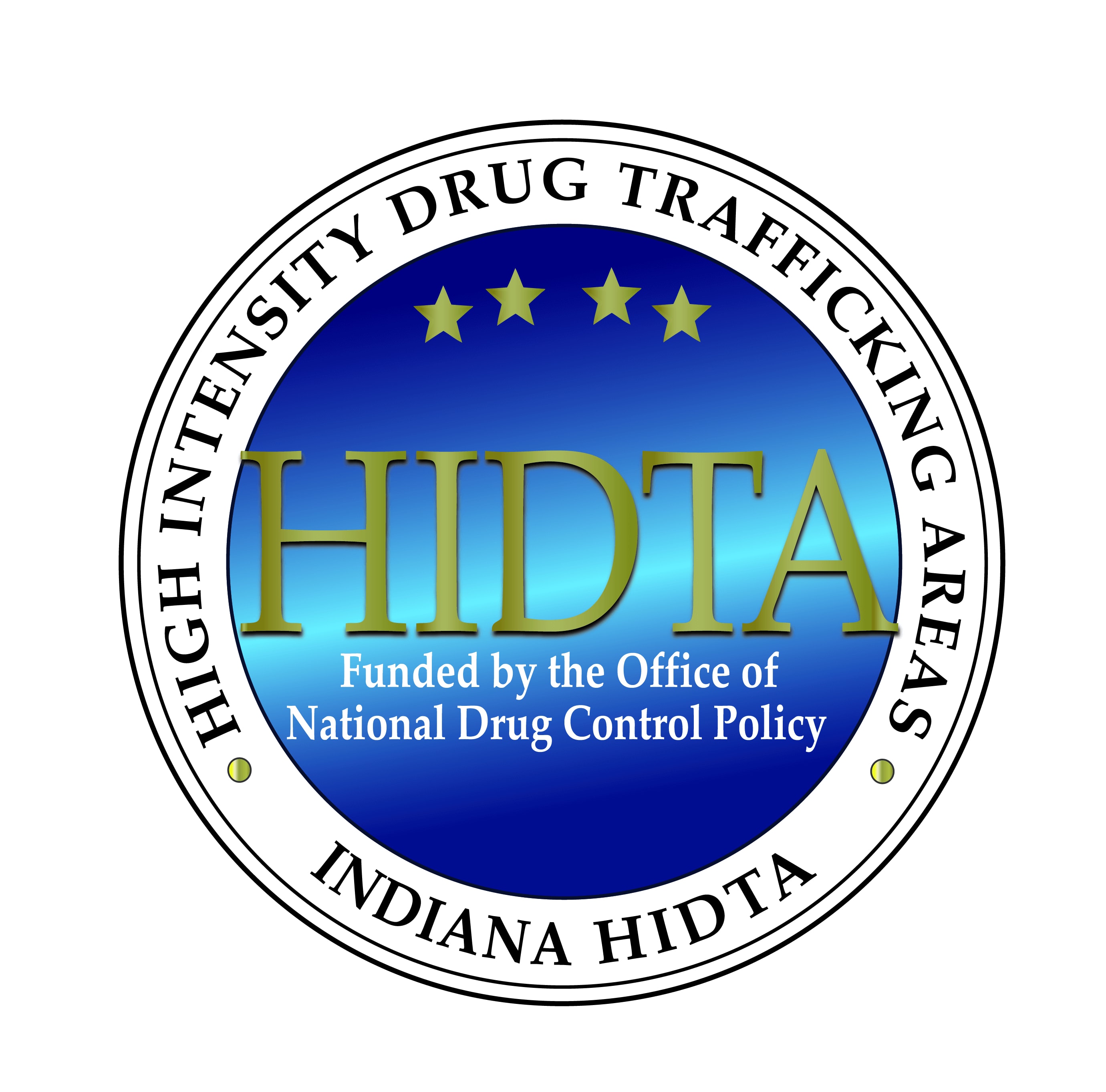 Indiana High Intensity Drug Trafficking Areas HIDTA logo